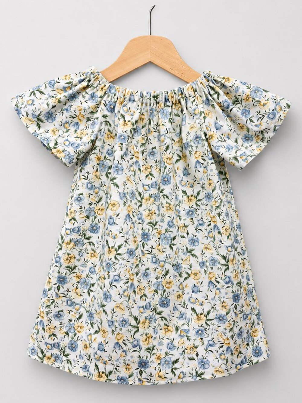 Floral girl dress Girls Peasant dress Girls dress Flower baby girl dress